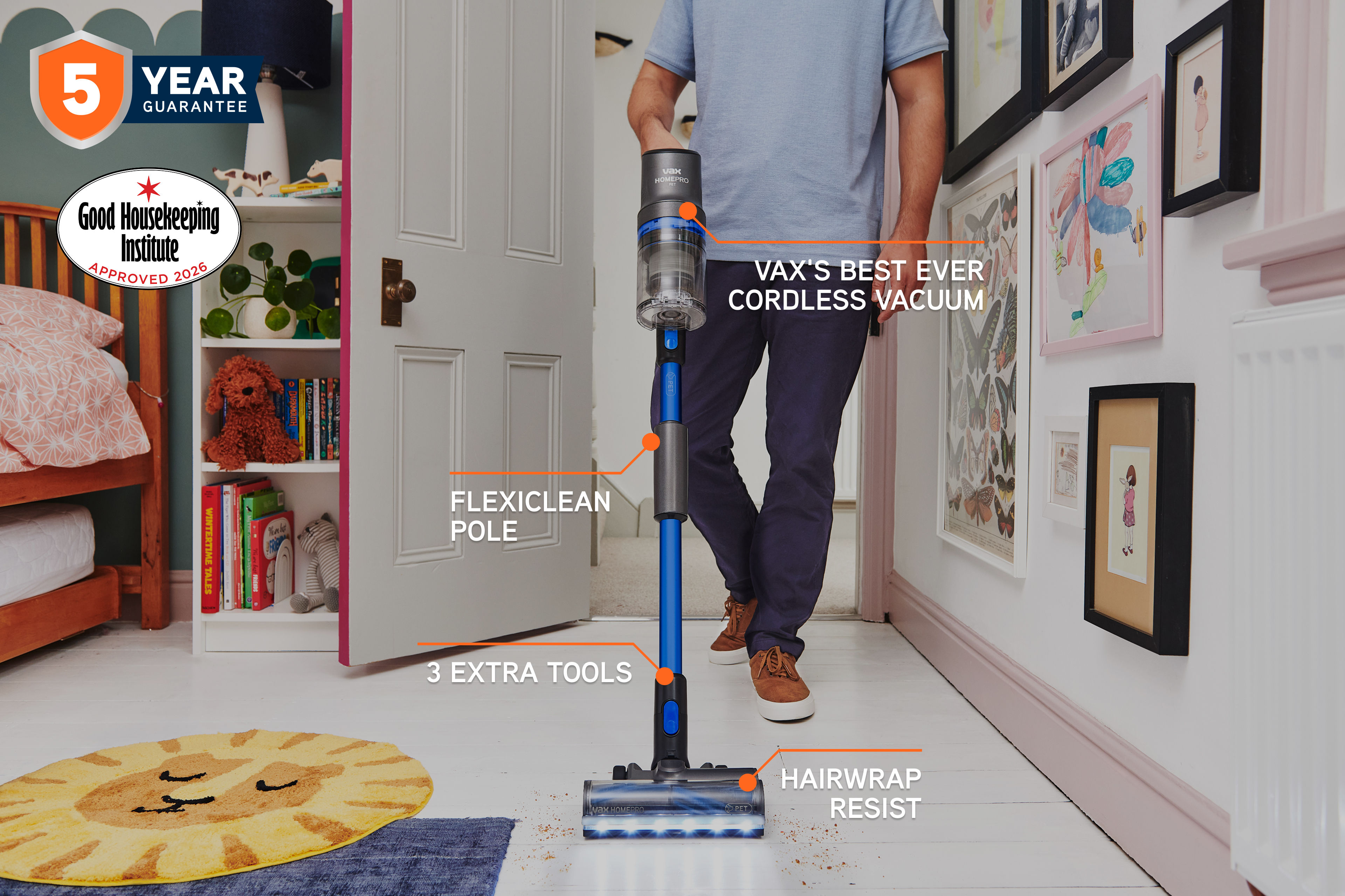 VAX HomePro Pet Cordless Vacuum Cleaner